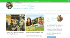 Desktop Screenshot of modernalternativemama.com